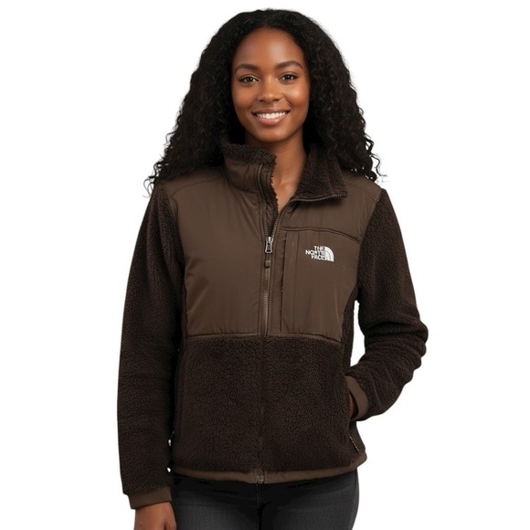 The North Face Summit Series Deep Pile Full Zip Fleece Jacket Women's Small *See - Picture 1 of 9